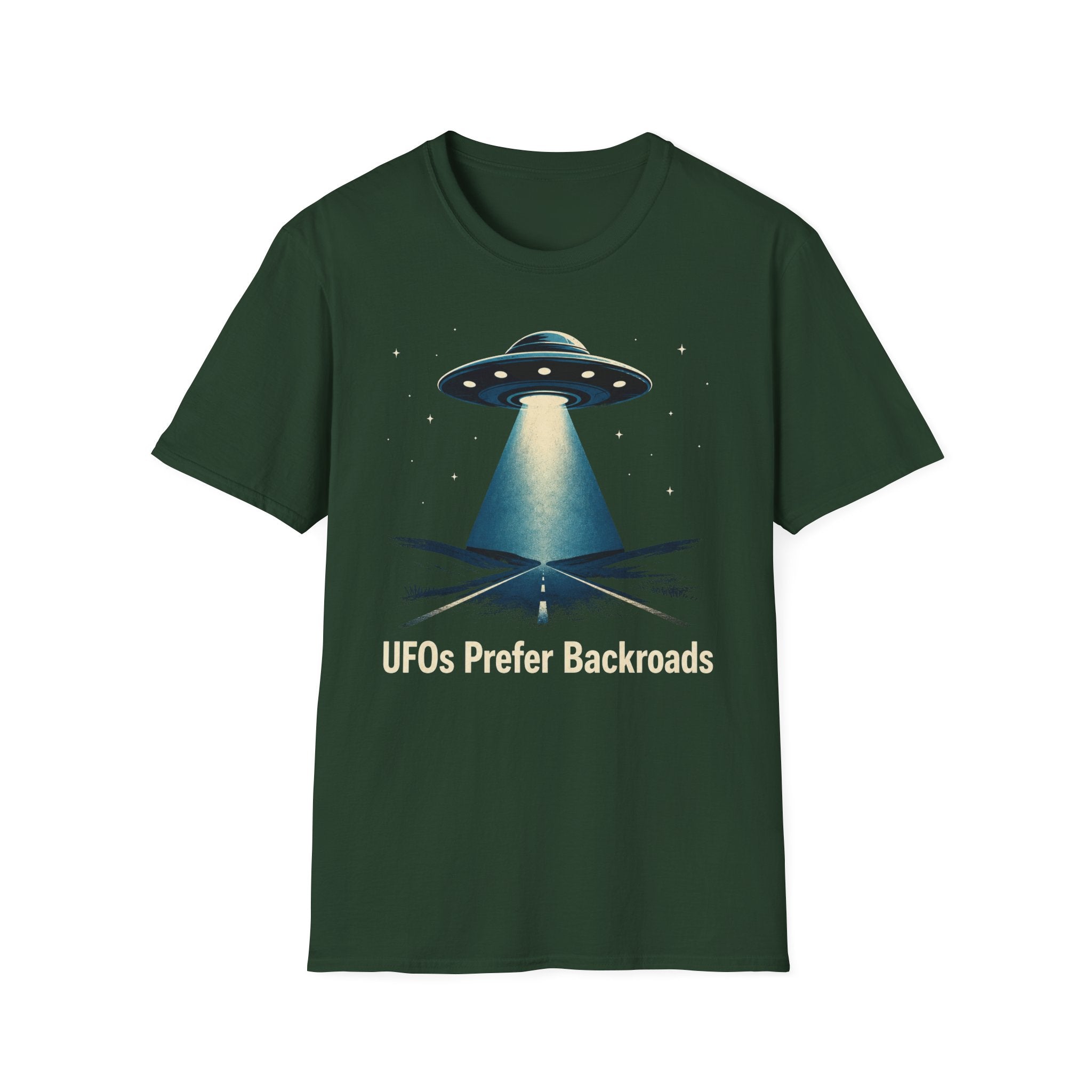 UFOs Prefer Backroads T-Shirt