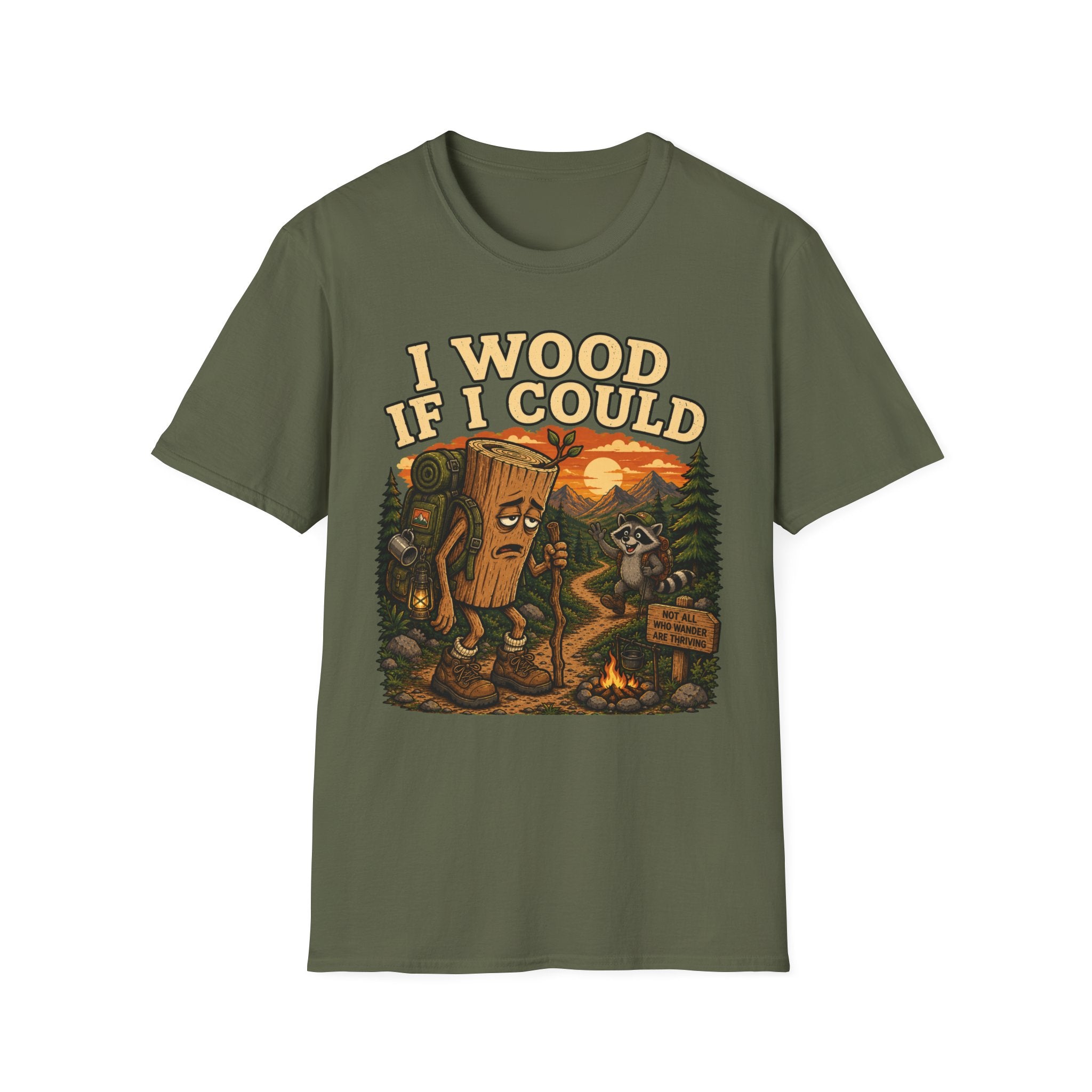 I Wood if I Could T-Shirt
