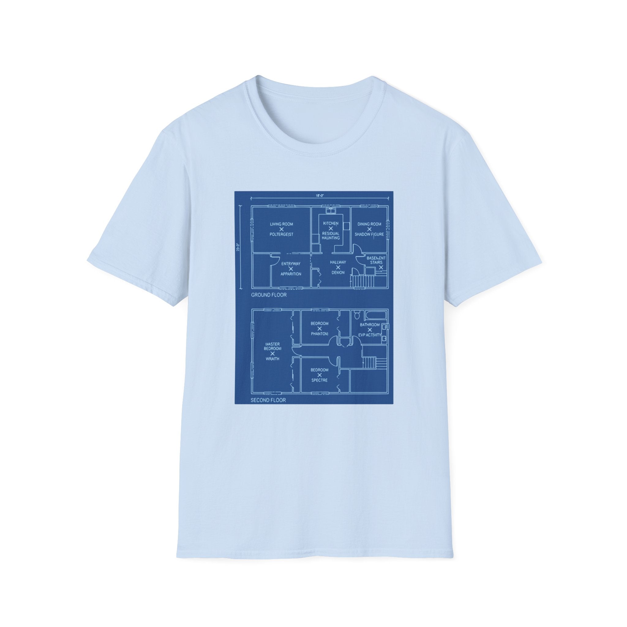 Ghost Hunter Blueprints T-Shirt