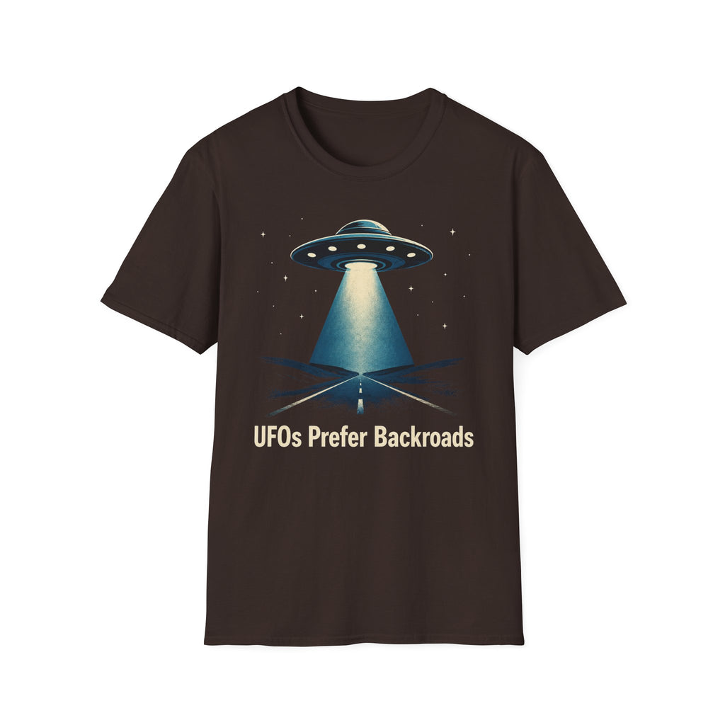 UFOs Prefer Backroads T-Shirt
