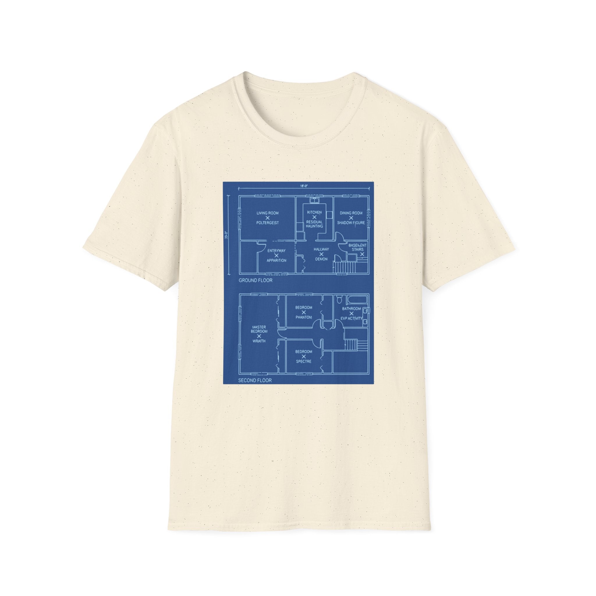 Ghost Hunter Blueprints T-Shirt