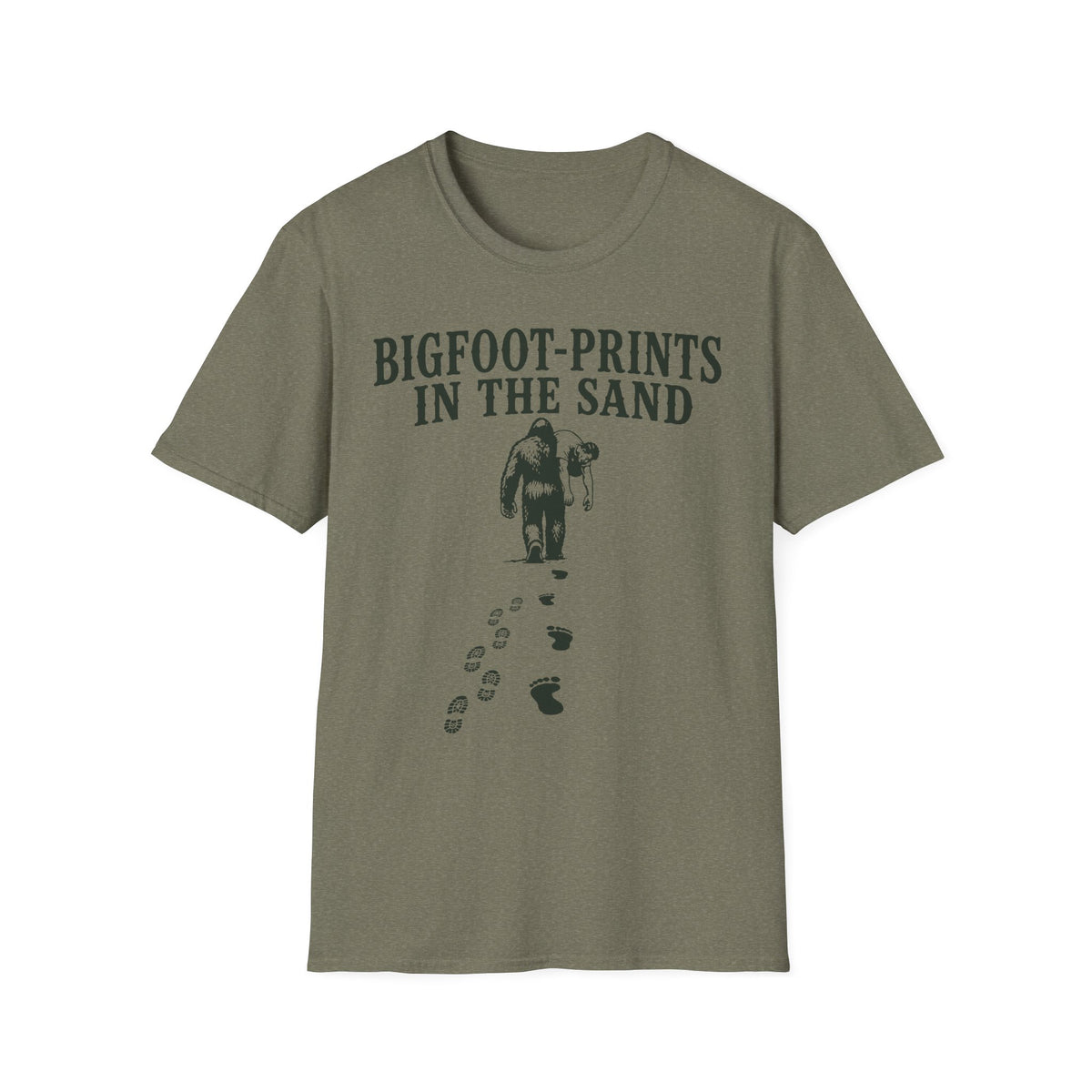 Bigfoot-Prints in the Sand