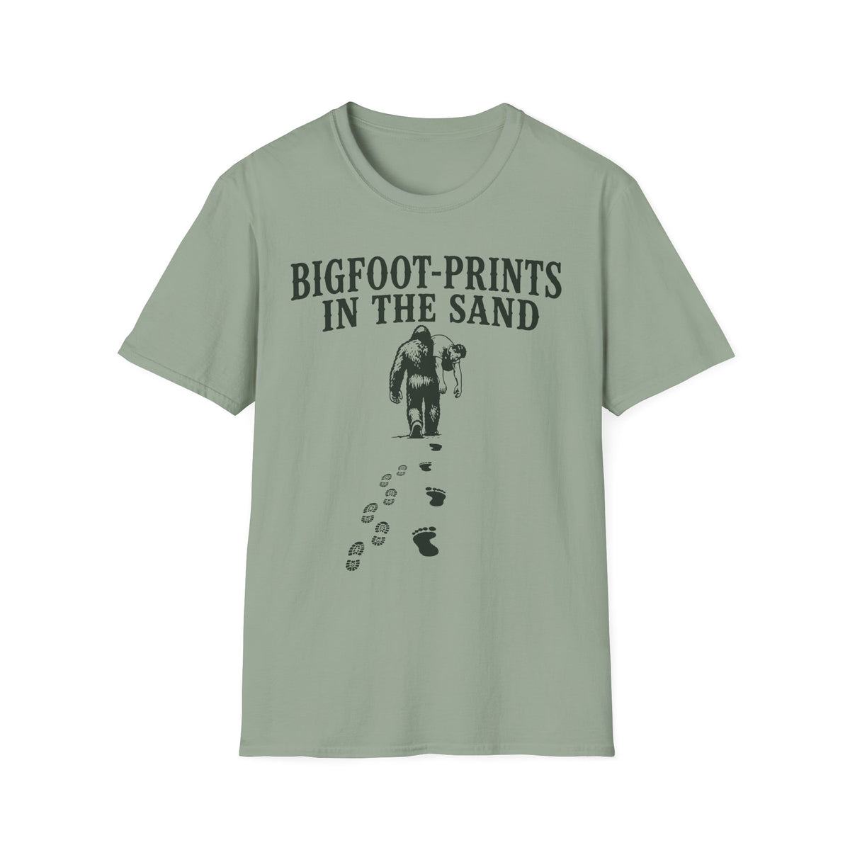 Bigfoot-Prints in the Sand