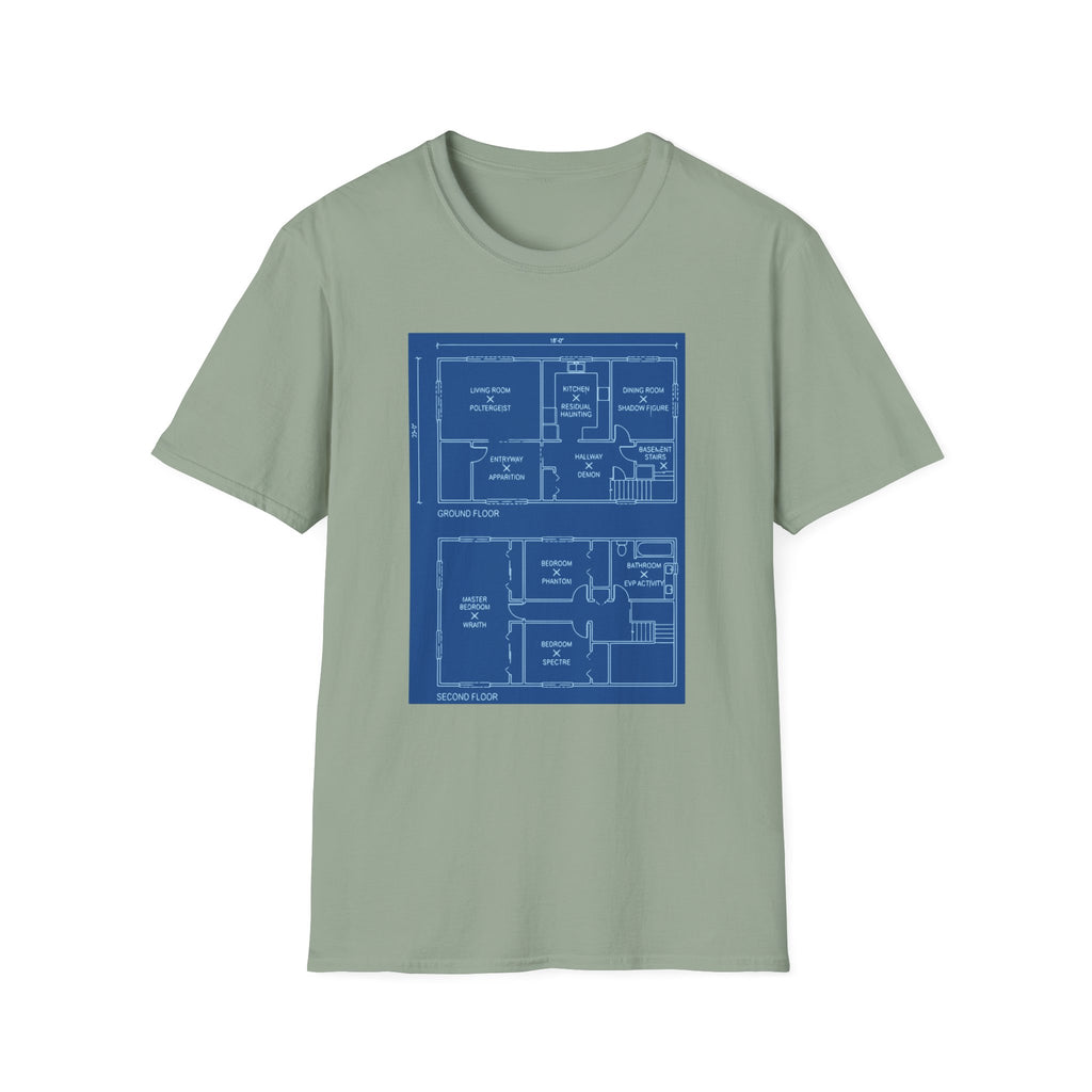 Ghost Hunter Blueprints T-Shirt
