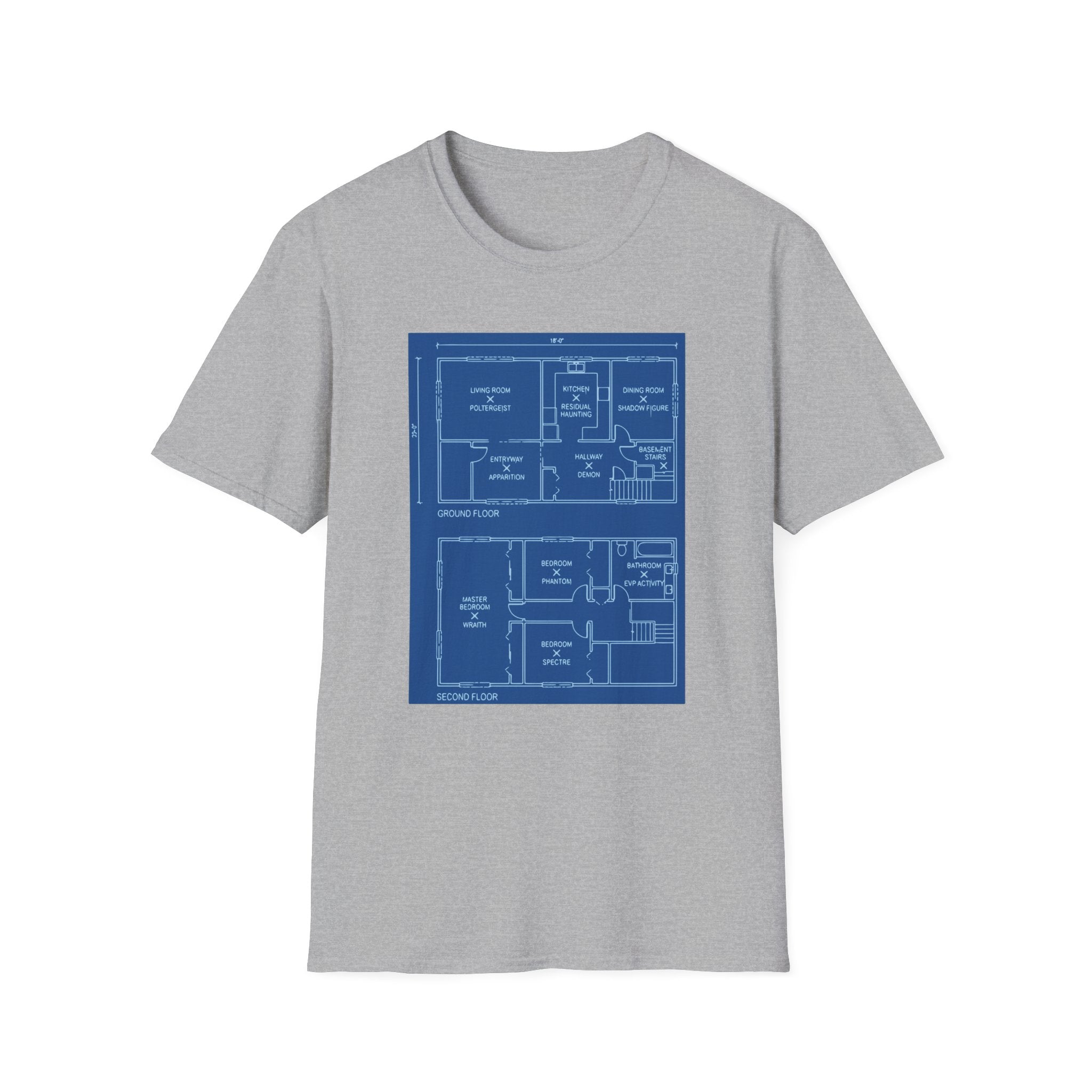 Ghost Hunter Blueprints T-Shirt