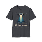 UFOs Prefer Backroads T-Shirt