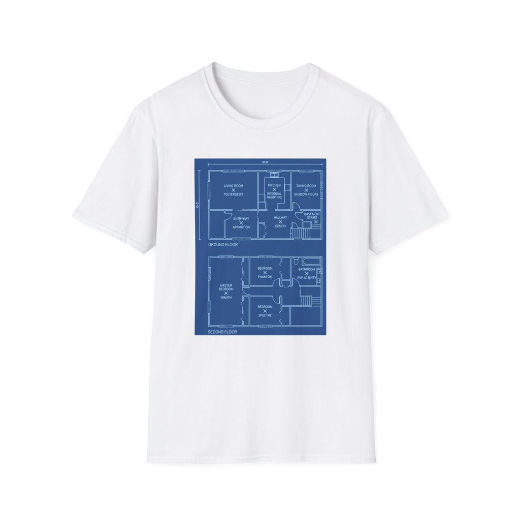 Ghost Hunter Blueprints T-Shirt