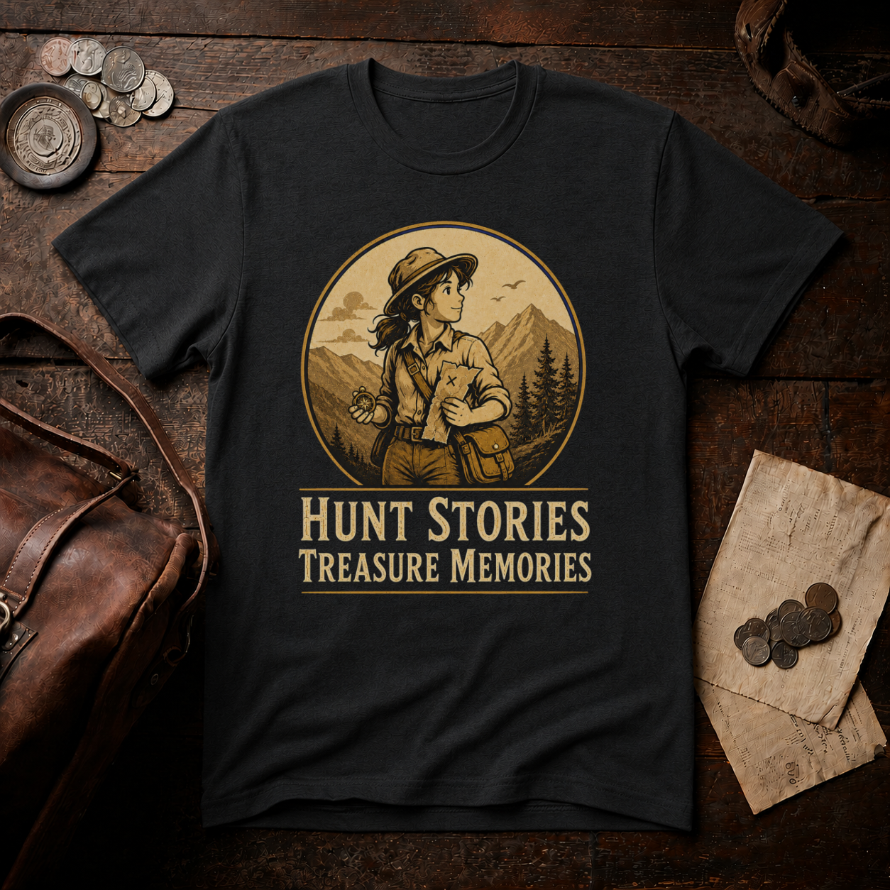 Hunt Stories Treasure Memories T-Shirt