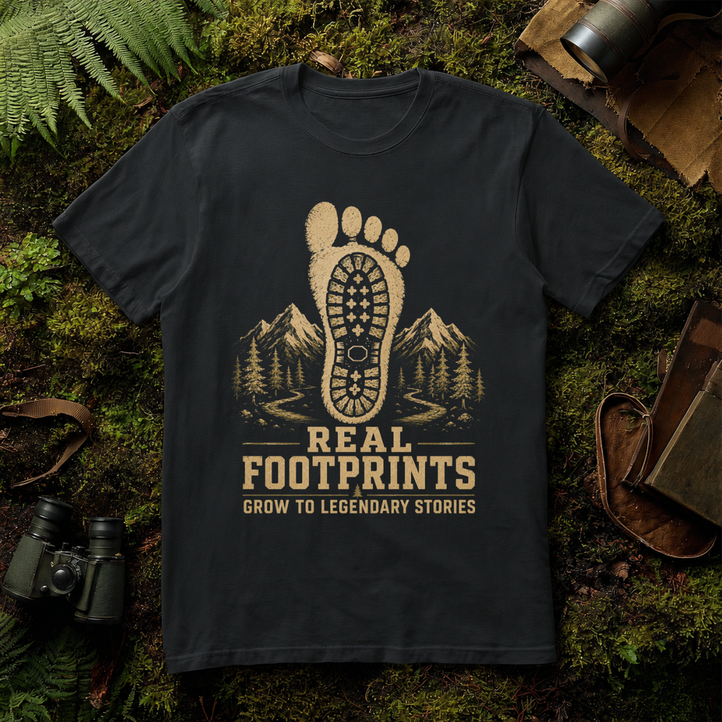 Real Footprints Legendary Stories T-Shirt