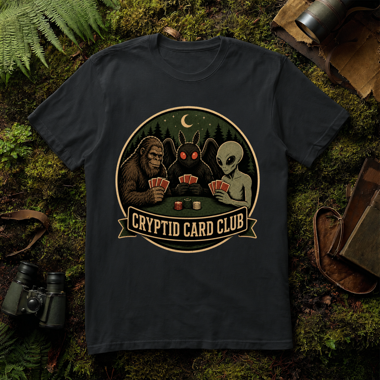 Cryptid Card Club T-Shirt