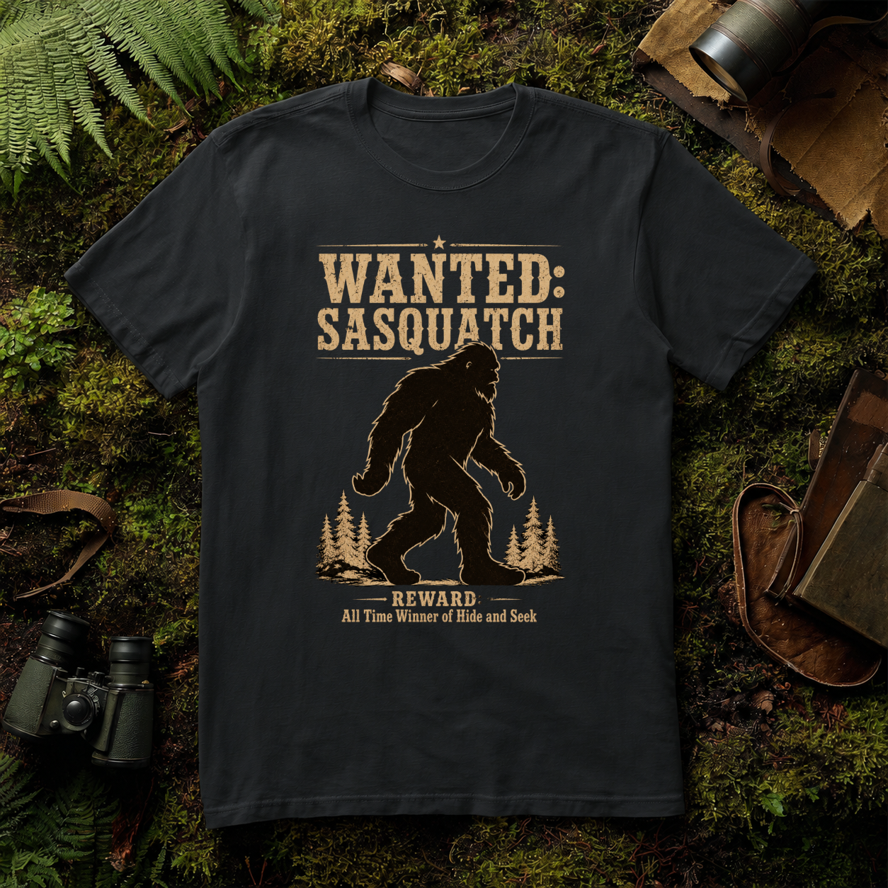 Wanted Sasquatch T-Shirt