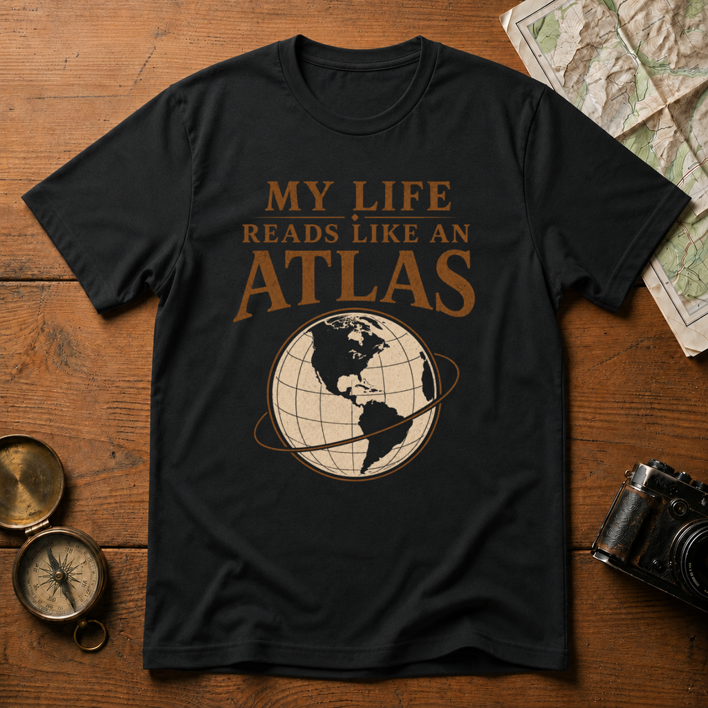 My Life Reads Like an Atlas T-Shirt