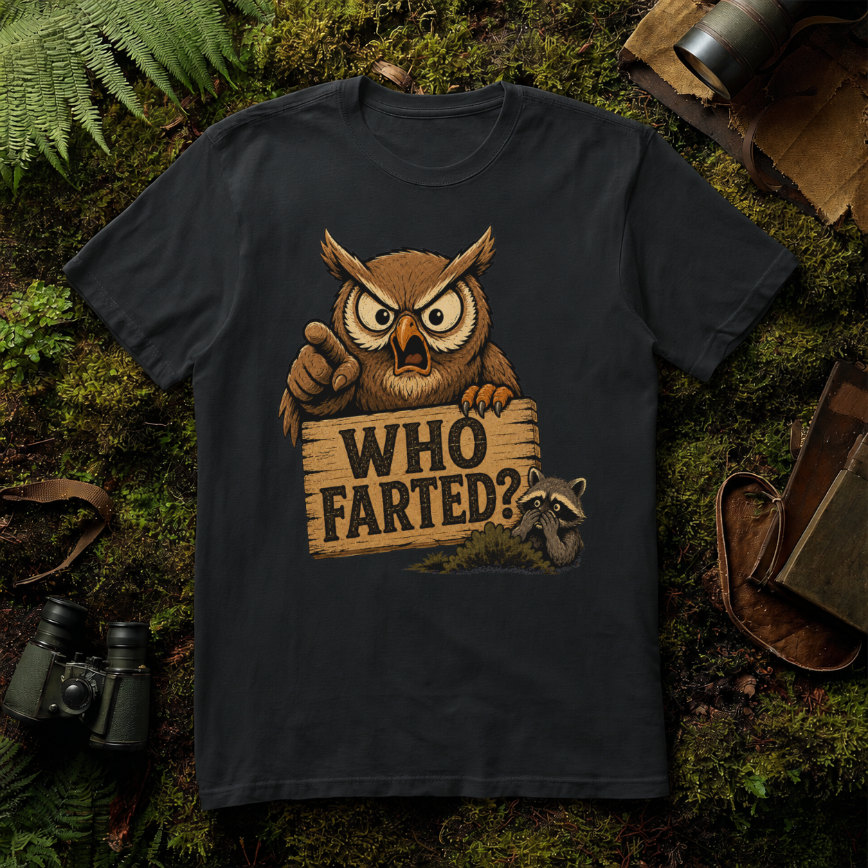 Who Farted T-Shirt
