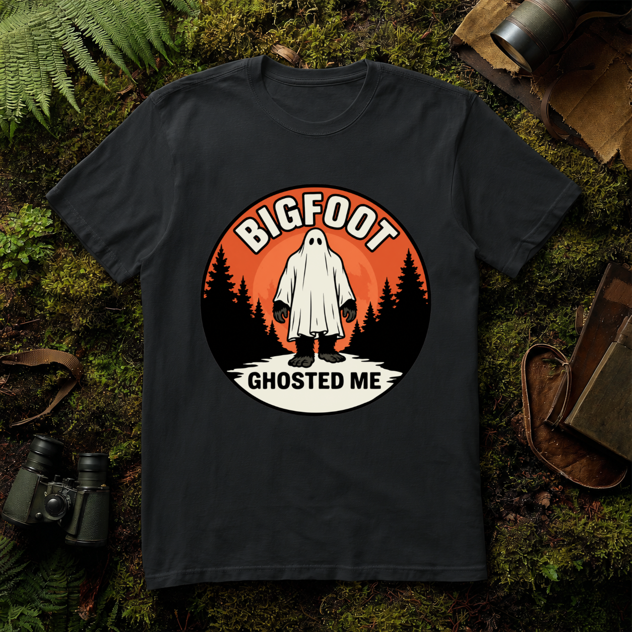 Bigfoot Ghosted Me T-Shirt