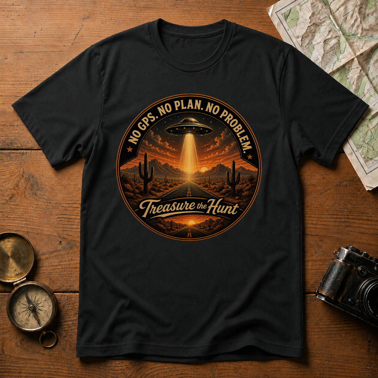 No GPS No Plan No Problem T-Shirt