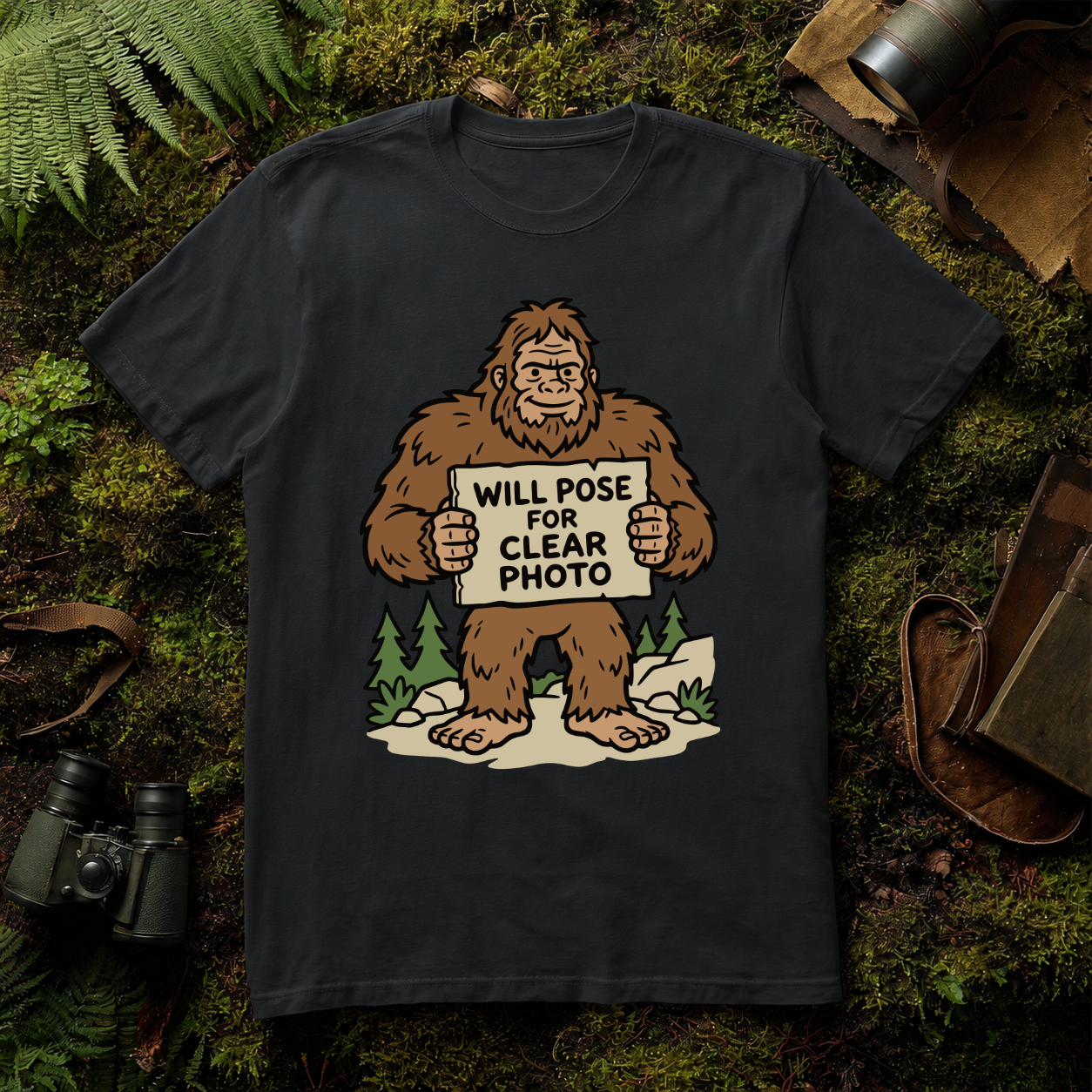 Will Pose for Clear Photo T-Shirt