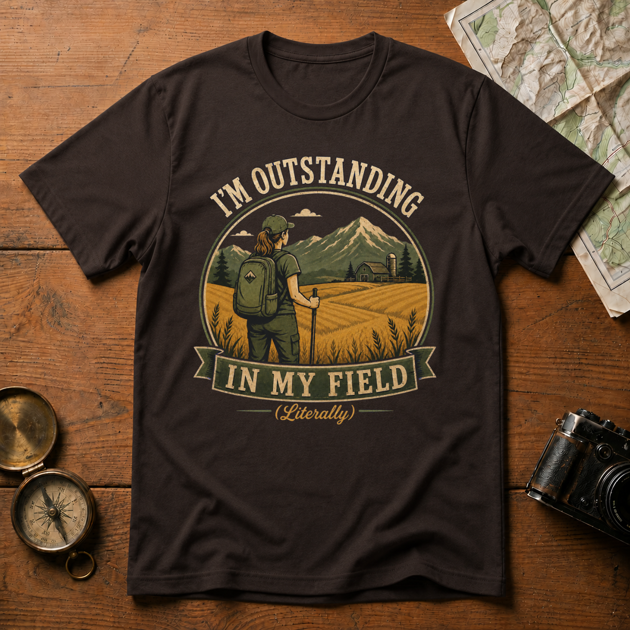 I'm Outstanding in my Field (Literally) T-Shirt