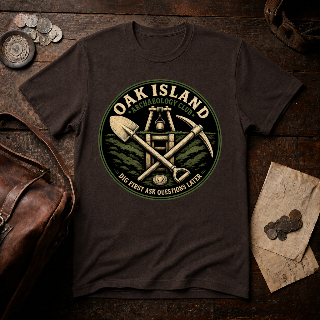 Oak Island Archaeology Club T-Shirt