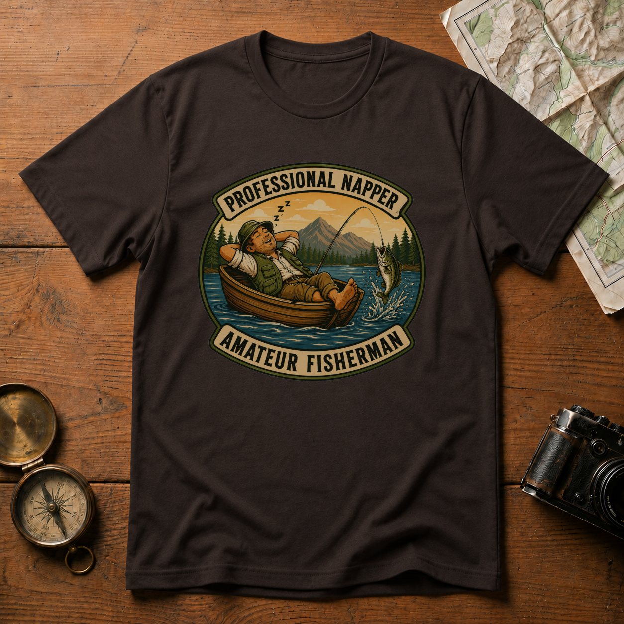 Pro Napper Amateur Fisherman T-Shirt