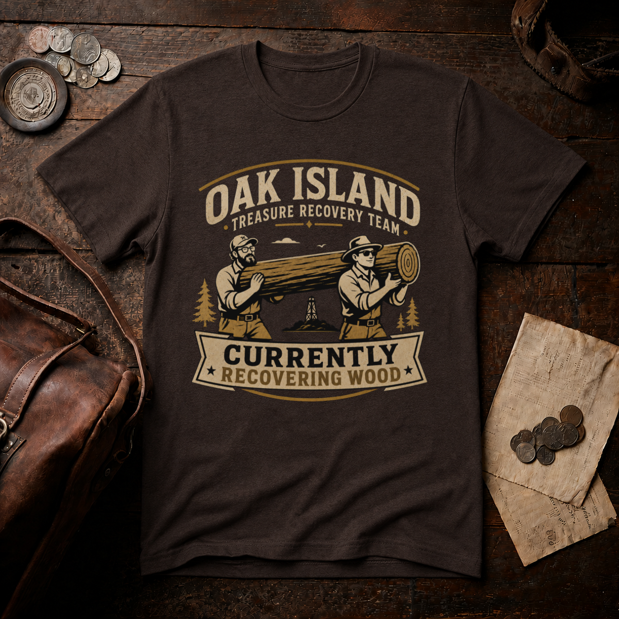 Oak Island Treasure Recovery Team T-Shirt