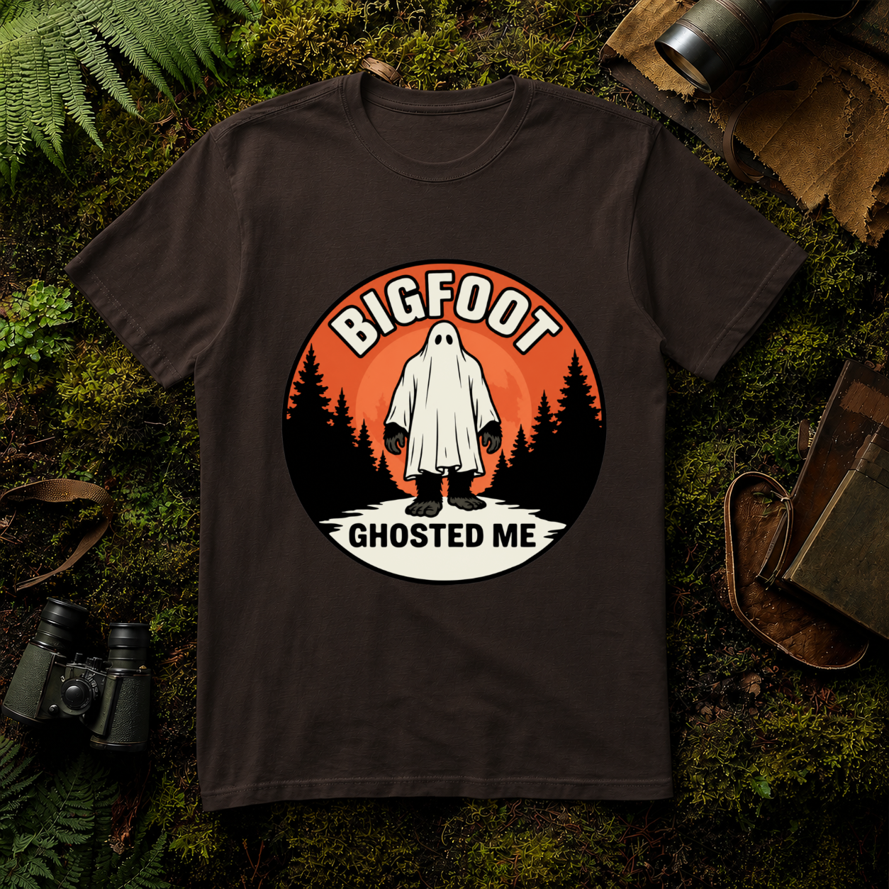 Bigfoot Ghosted Me T-Shirt