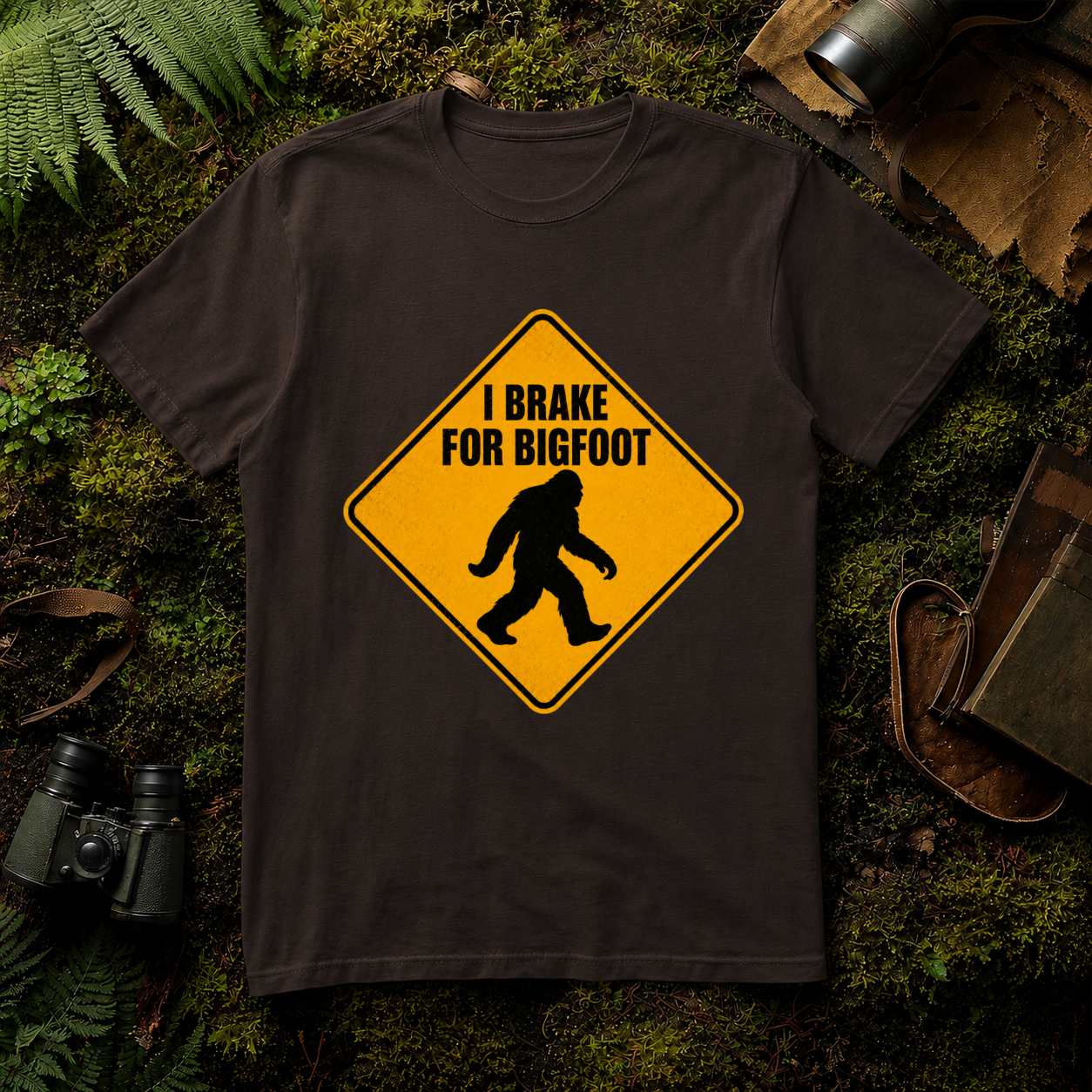I Brake for Bigfoot T-Shirt