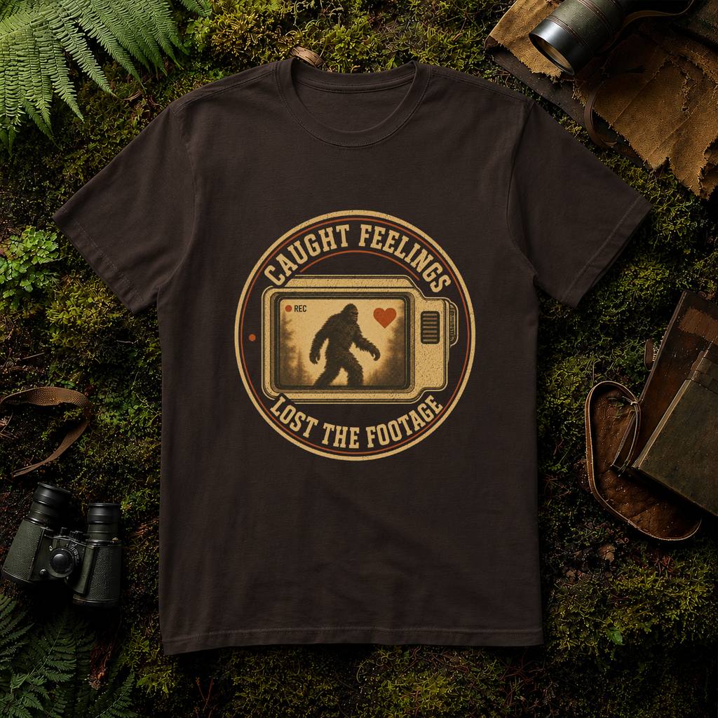 Caught Feelings Lost The Footage T-Shirt