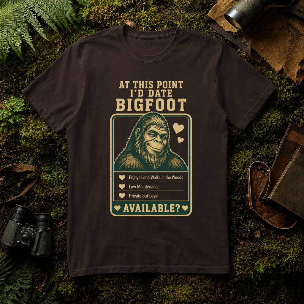 I' Date Bigfoot T-Shirt