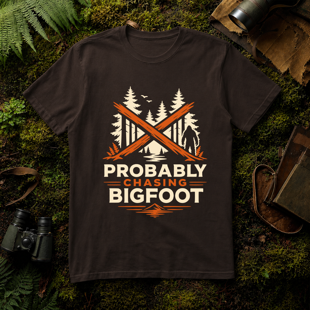 Probably Chasing Bigfoot T-Shirt
