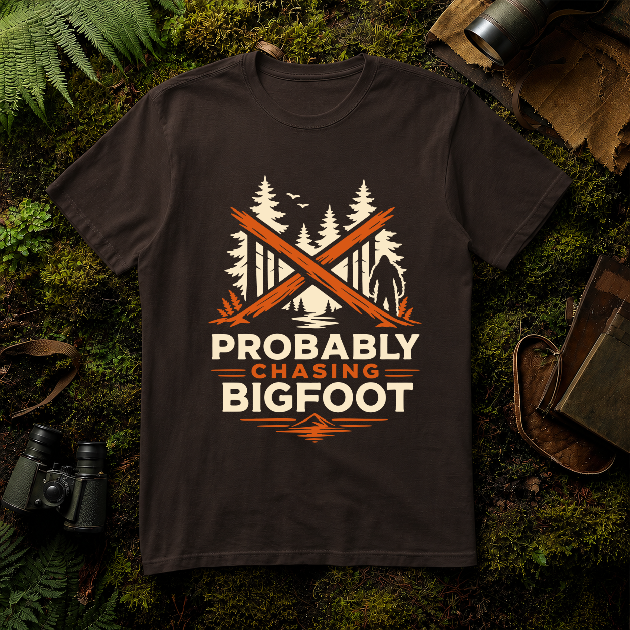 Probably Chasing Bigfoot T-Shirt