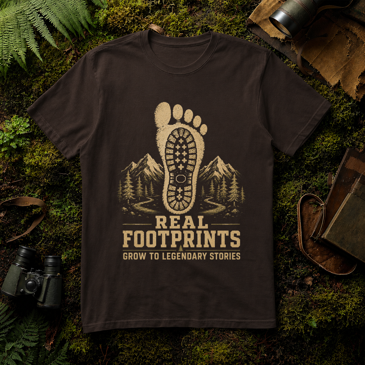 Real Footprints Legendary Stories T-Shirt