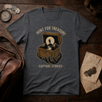 Hunt for Treasure Capture Stories T-Shirt