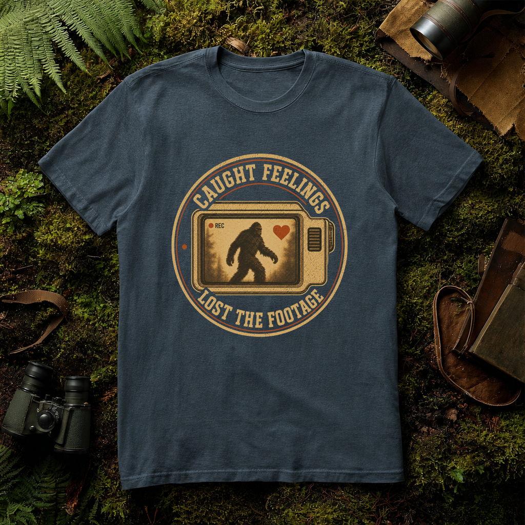Caught Feelings Lost The Footage T-Shirt