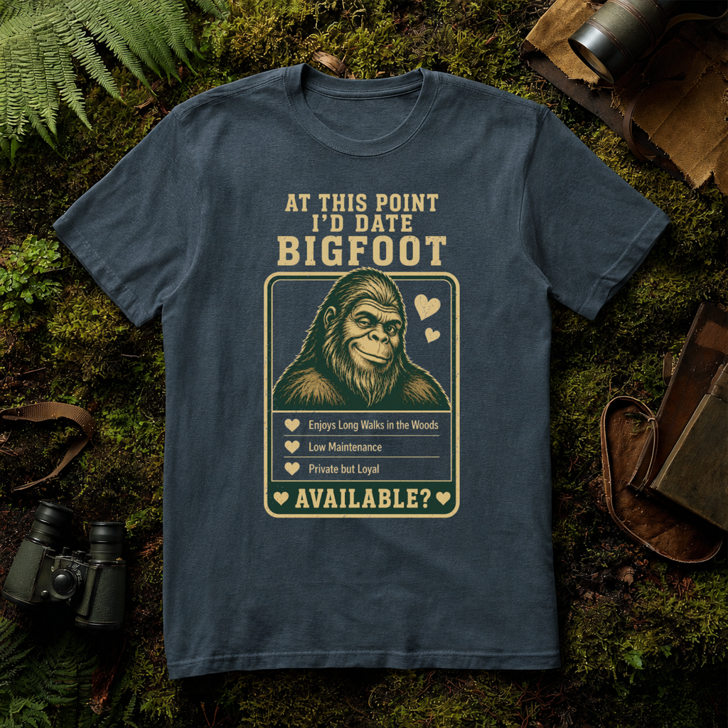 I' Date Bigfoot T-Shirt