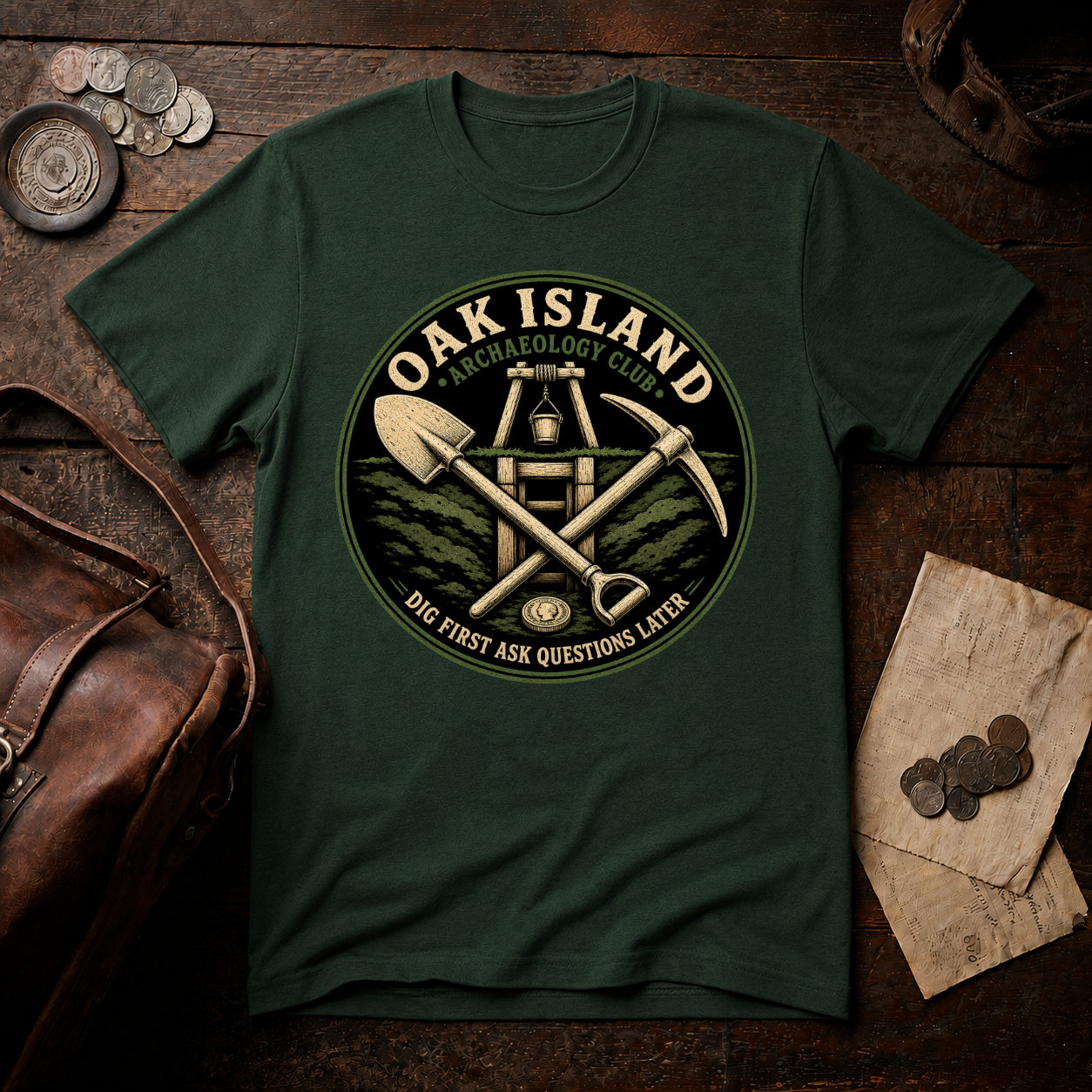 Oak Island Archaeology Club T-Shirt