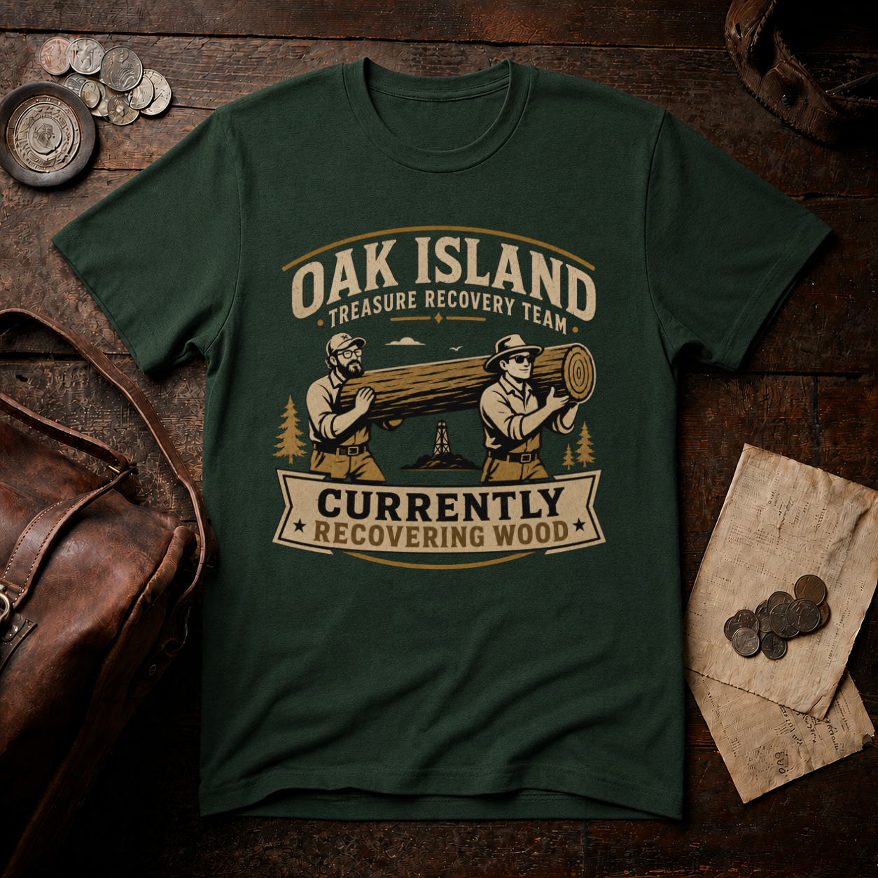 Oak Island Treasure Recovery Team T-Shirt