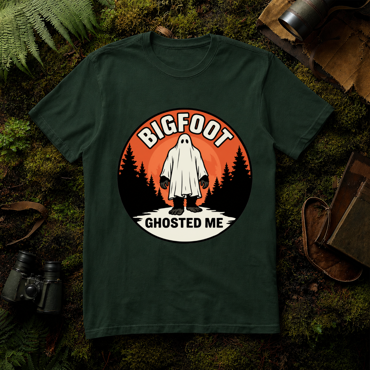 Bigfoot Ghosted Me T-Shirt