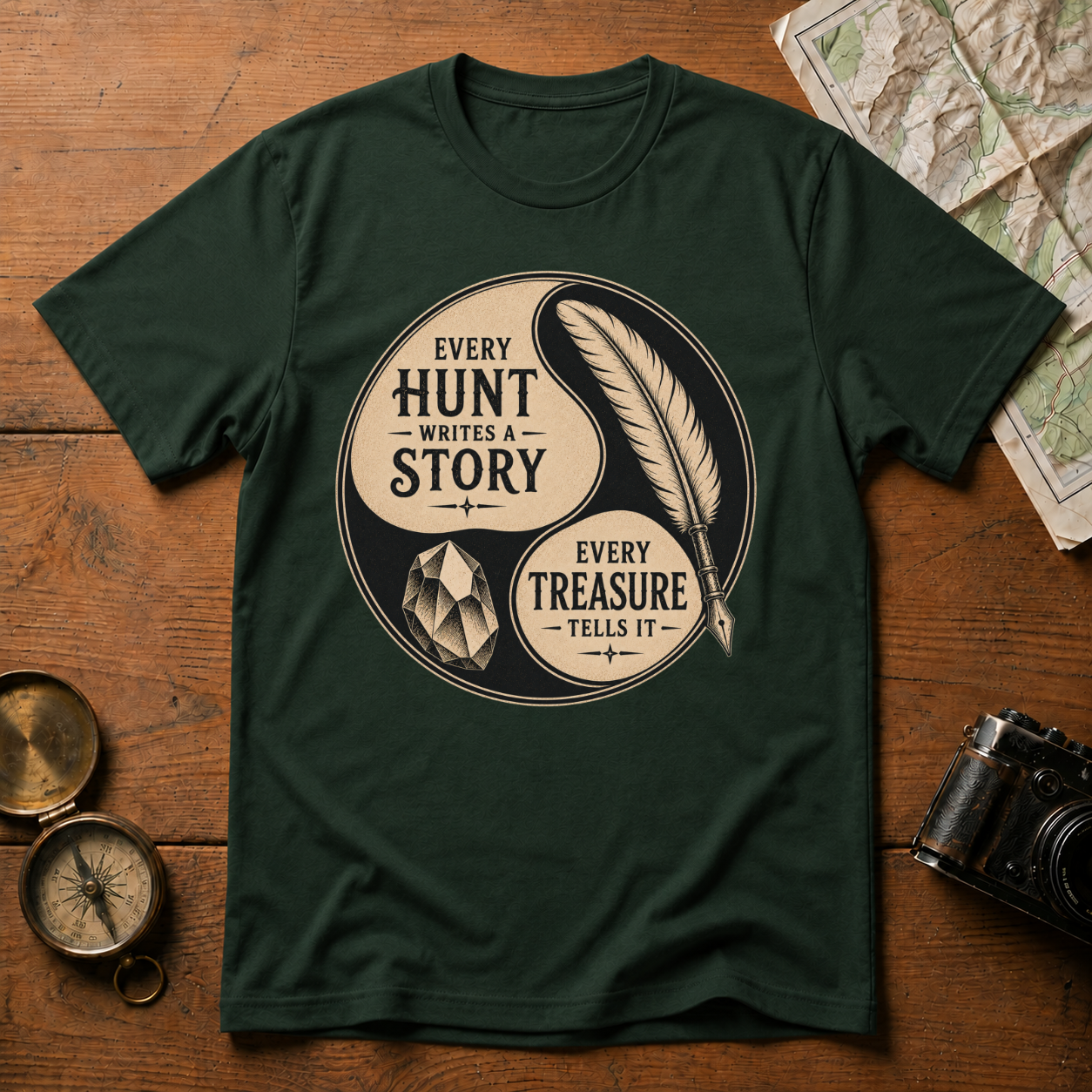 The Hunt Writes the Story T-Shirt