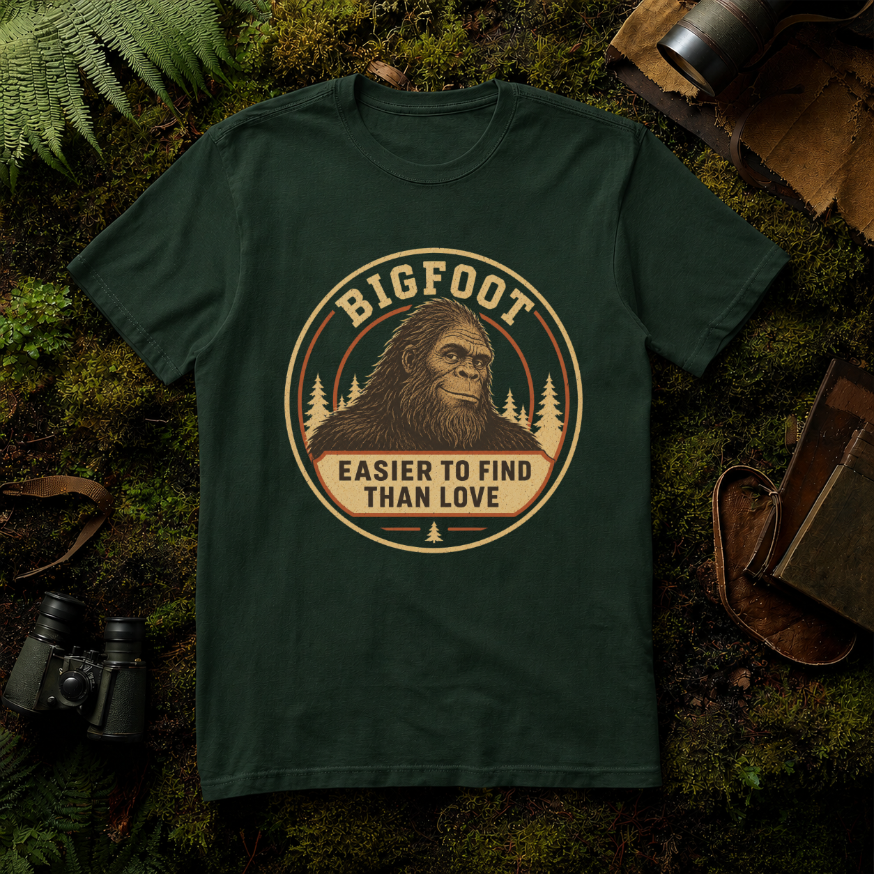 Bigfoot Easier To Find Than Love T-Shirt