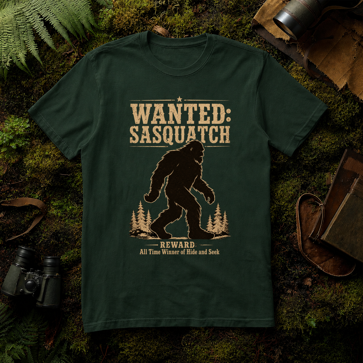 Wanted Sasquatch T-Shirt