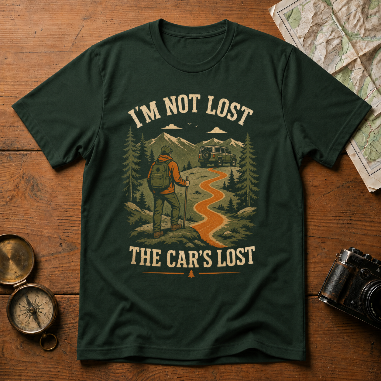 I'm Not Lost The Cars Lost T-Shirt