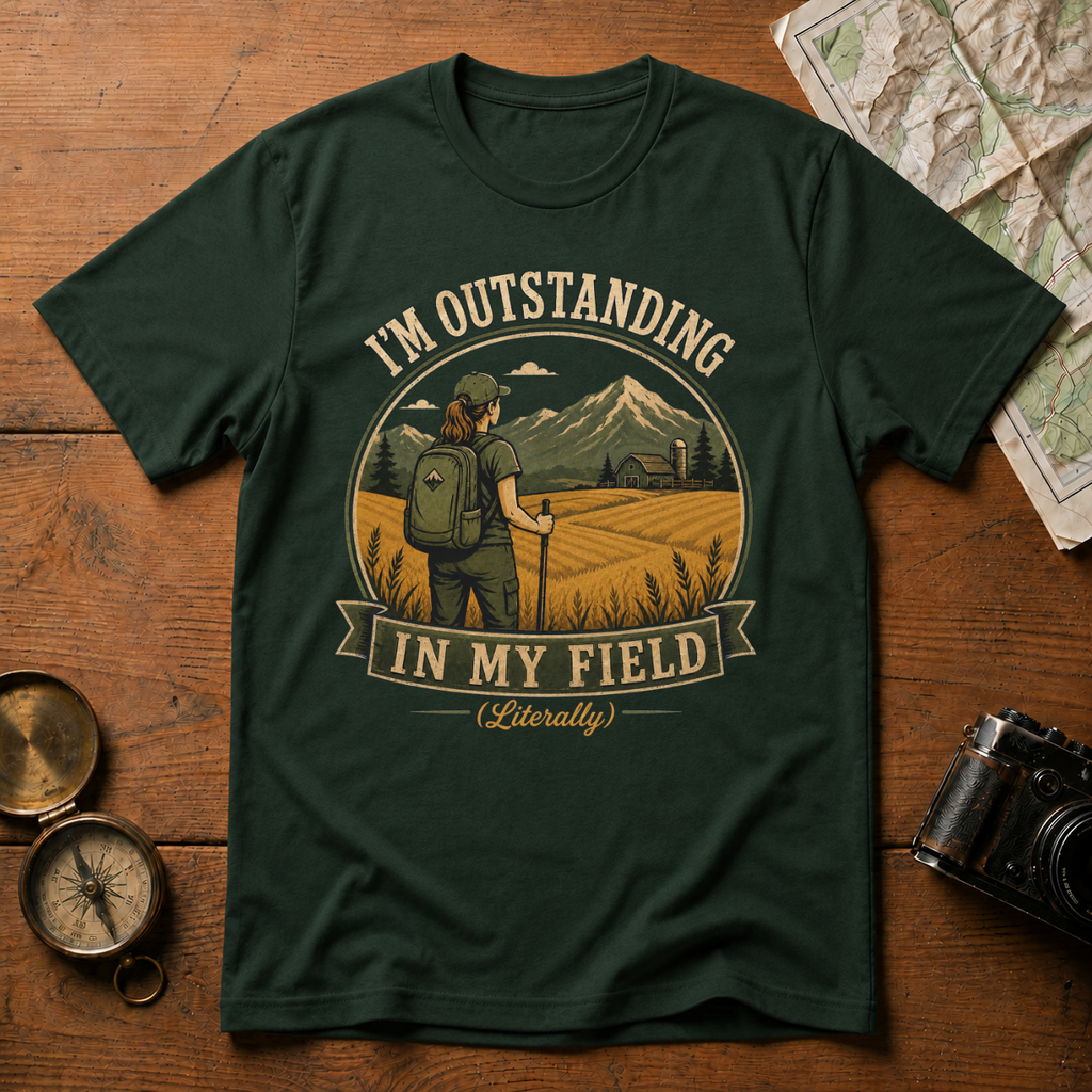 I'm Outstanding in my Field (Literally) T-Shirt