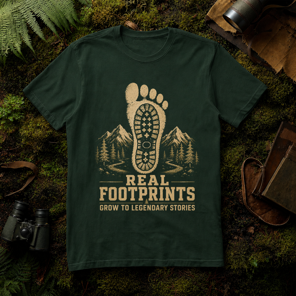 Real Footprints Legendary Stories T-Shirt