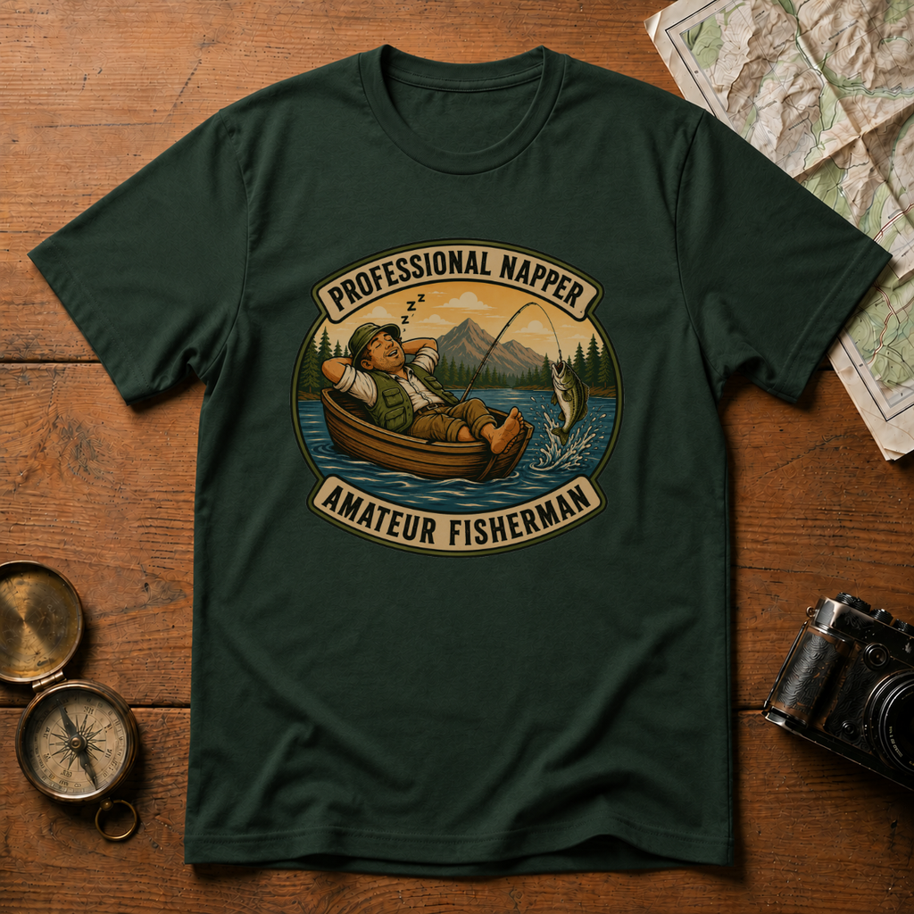 Pro Napper Amateur Fisherman T-Shirt