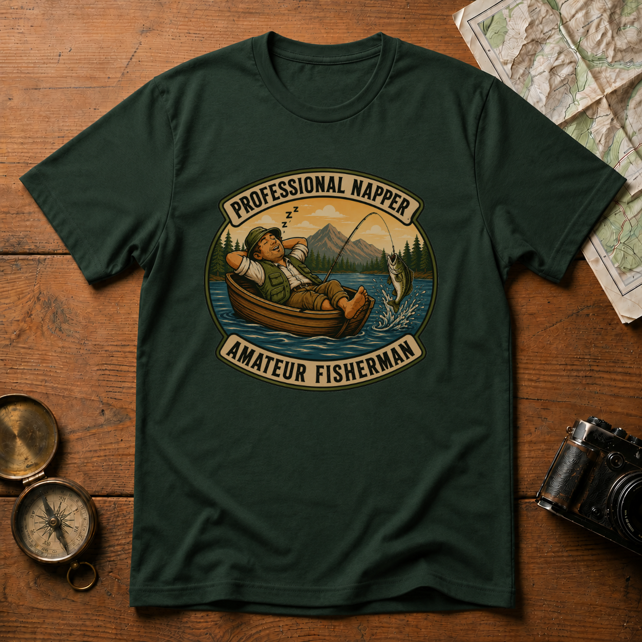 Pro Napper Amateur Fisherman T-Shirt