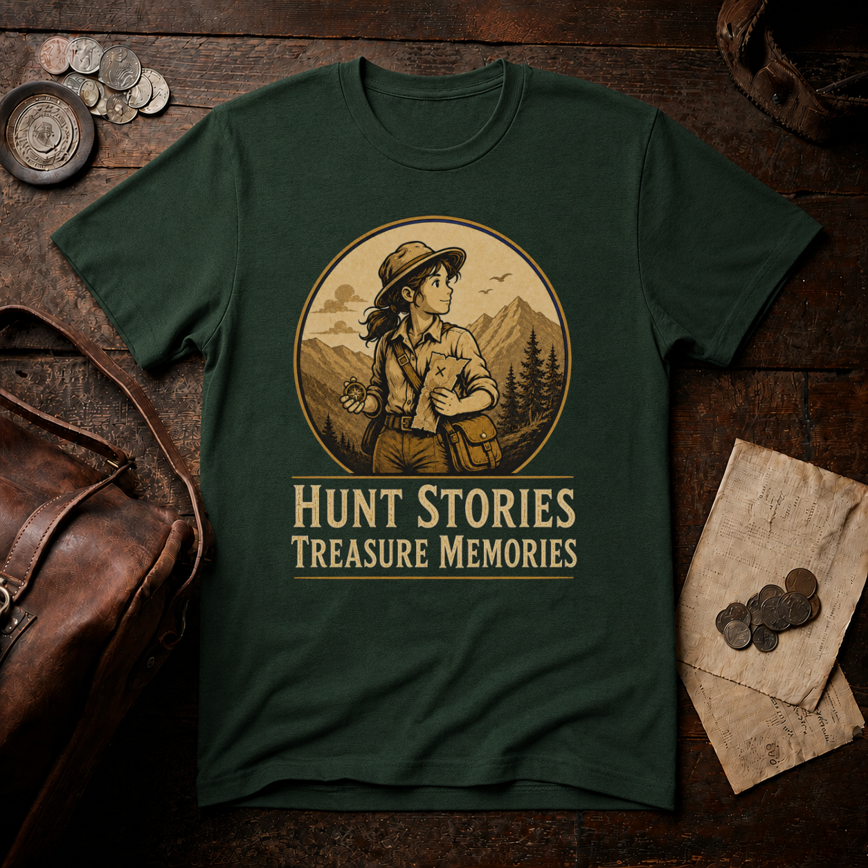 Hunt Stories Treasure Memories T-Shirt