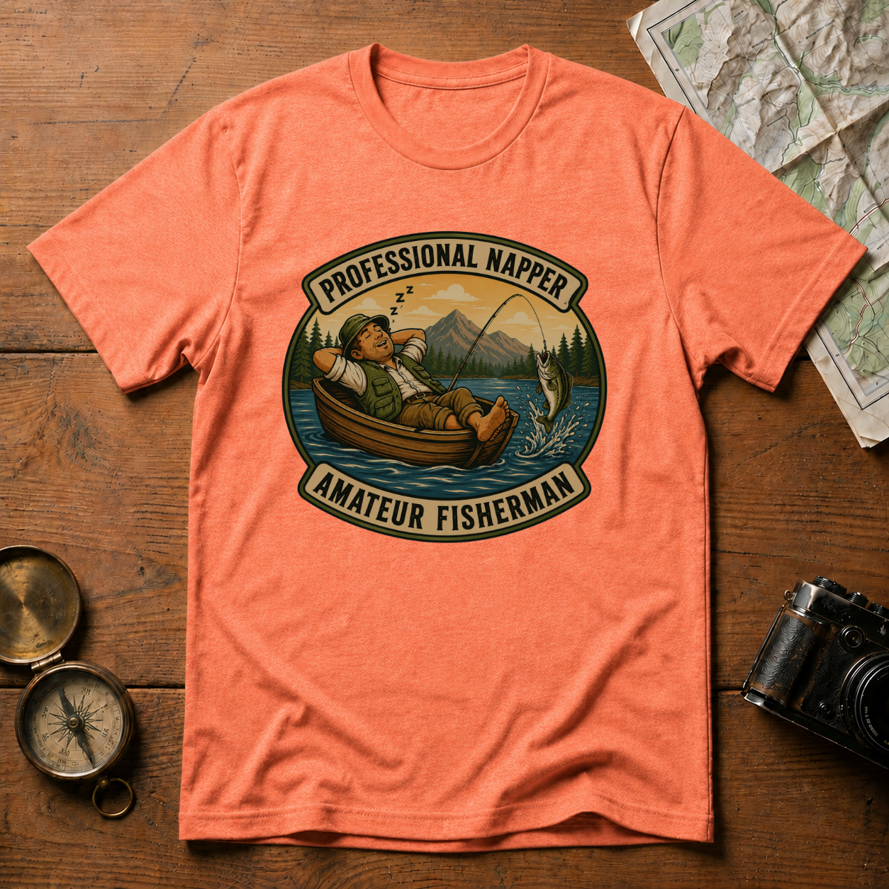 Pro Napper Amateur Fisherman T-Shirt