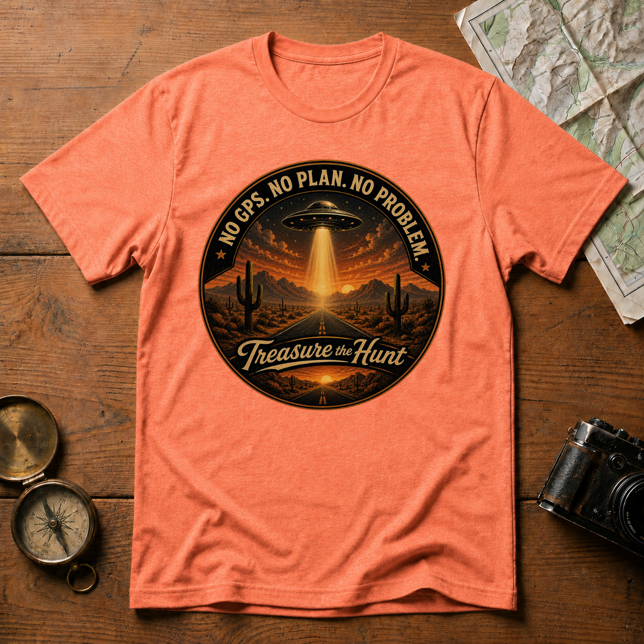 No GPS No Plan No Problem T-Shirt