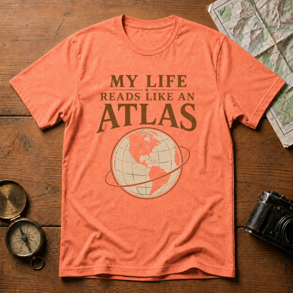 My Life Reads Like an Atlas T-Shirt