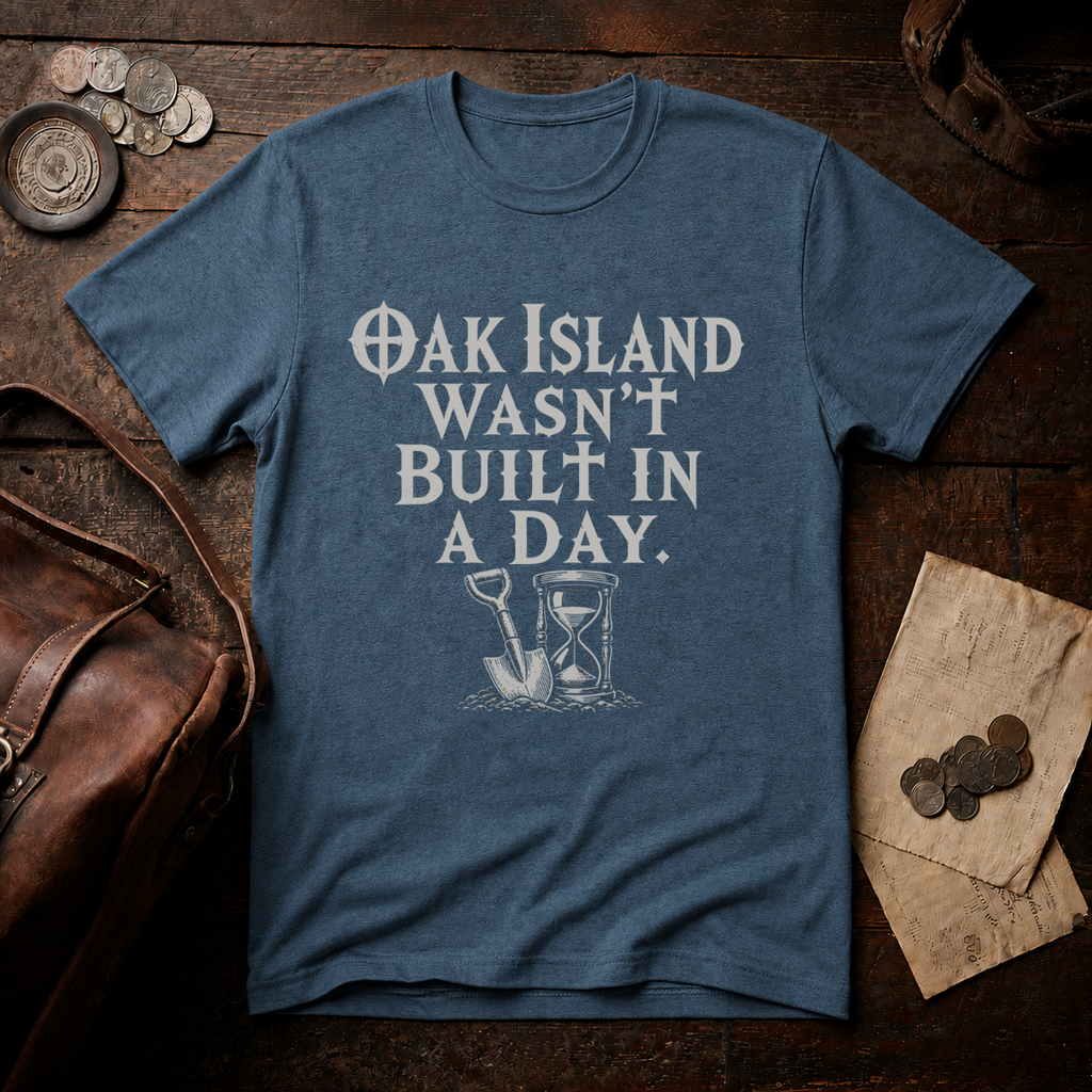Oak Island Wasn't Built in a Day T-Shirt